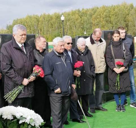 Открытие памятника Ю.В. Панкратову