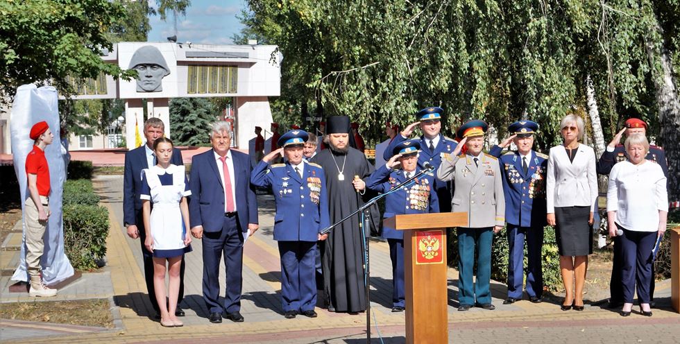 Открытие Аллеи Героев в Эртиле