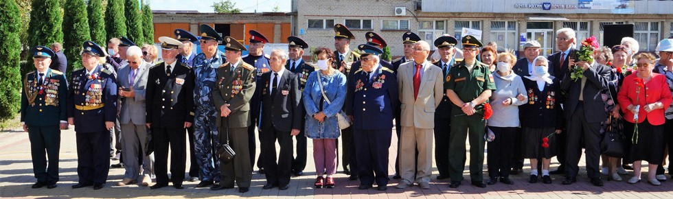 Открытие Аллеи Героев в Эртиле